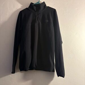 The North Face Black 1/4 Zip Fleece Pullover Jacket Men’s Size M